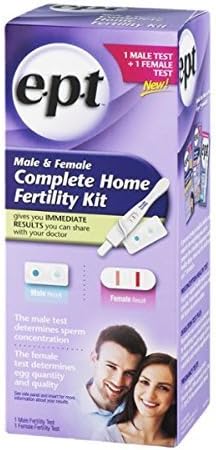 E.P.T Male & Female Complete Home Fertility Kit by EPT