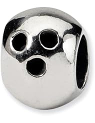 Sterling Silver Reflections Bowling Ball Bead