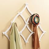 Expandable Coat Rack - White - Grandin Road