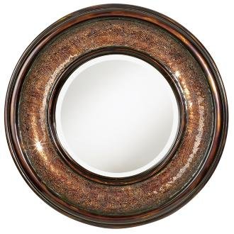 Bronze Mosaic 36 Wide Wall Mirror