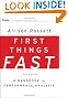 First Things Fast: A Handbook for Performance Analysis (Essential Knowledge Resource)