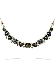 Ayala Bar Necklace - Fall Collection, Toucan Black Color Group - MCF-N3091