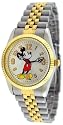 Disney #41544 Men's Classic Two Tone Mickey Mouse Watch
