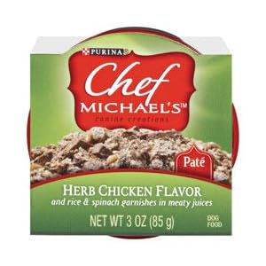 Chef Michael's Dog Food - Herb Chicken (3oz.)