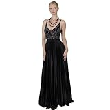 Satin Evening Dress - Prom Dress, Party, Formal Gown by Sean Collection (70163) Black S Satin Evening Dress - Prom Dress, Party, Formal Gown by Sean Collection (70163) Black S