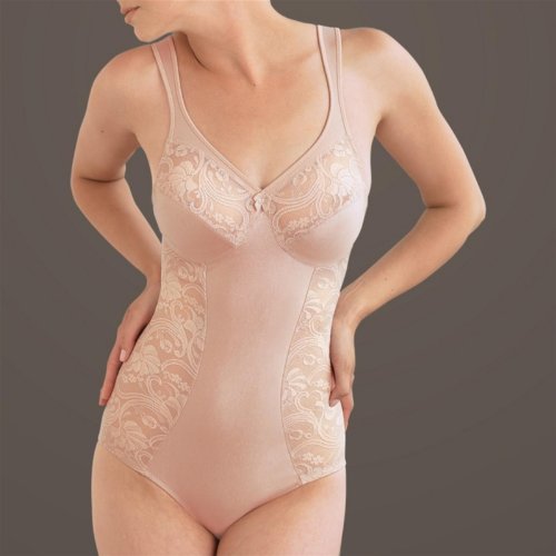 Glamorise Elegance Lacy Body Briefer