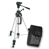 Pro Power Photo and Video KIT - High quality light weight Tripod and digital camera case for Canon PowerShot SD870 SD950 A620 A710 SD600