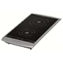 White and brown - pc493 - Table de cuisson � induction posable 2 feux 1600w+1300w Duo Verticale