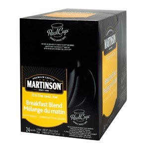 Martinson Coffee Capsules Breakfast Blend for Keurig K-Cup 24 Count