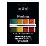 Bienfang pH Neutral Student Grade 9-Inch by 12-Inch Watercolor Paper Pad, 15 Sheets