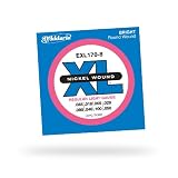 D'Addario Bass Strings Set Xl, 45-100, Long, 8-String