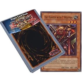 Yu Gi Oh : LOD-024 1st Edition The Hunter with 7 Weapons Common Card - ( Legacy of Darkness YuGiOh Single Card )