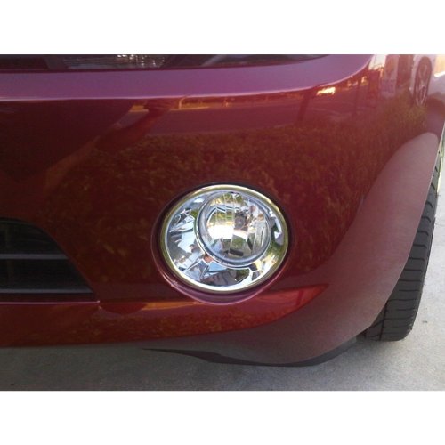 Chevy Camaro Accessories - Chrome Fog Lamp Rims - Fits the 2010, 2011 Chevrolet Camaro On Sale
