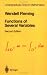 Functions of Several Variables (Undergraduate Texts in Mathematics)