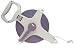 100'/30m Nylon Clad Steel Tape, 2-Sided, 8ths/Metric, Type A end