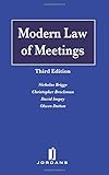Modern law of meetings