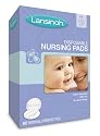 Lansinoh 20265 Disposable Nursing Pads, 60-Count Boxes (Pack of 4)