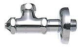三栄水栓 【ドライバー式止水栓本体】 給水管55mm ナット付き V22AD-X-13