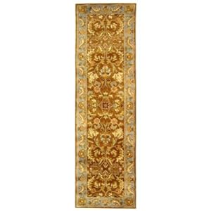 Safavieh Hg812a Heritage Collection 2-feet 3-inch By 20-feet Handmade Hand-spun Wool Area Runner