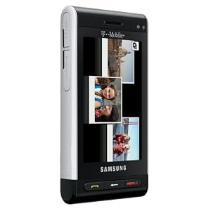 Samsung Memoir t929 8 MP Camera Phone, Black (T-Mobile), 16x digital zoom, slim phone