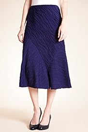 Classic Collection Textured Ripple Panelled Skirt