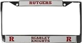 Rutgers Scarlet Knights Chrome License Plate Frame