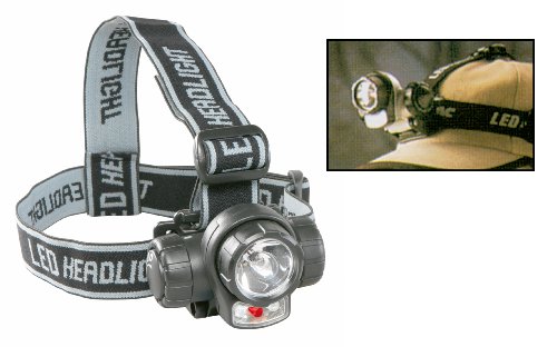 Skymaster 3 Funktionen Stirnleuchte, Krypton/LED, Stromvers.3xAAA Preisvergleich