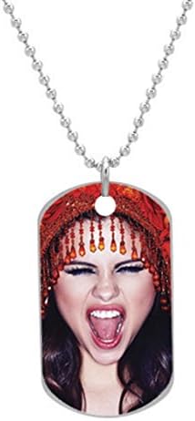 Selena Gomez Come and Get It Custom OvaL Dog Tag (Large Size) Pet Tag Cat Animal Tag
