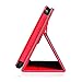 Fintie Folio Case for Acer Iconia One 7 B1-730HD Tablet Premium Vegan Leather Slim Fit Stand Cover With Stylus Holder - Red