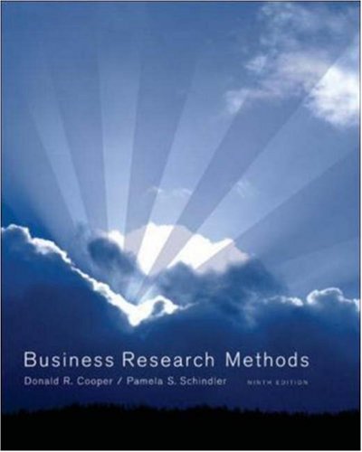 Business Research Methods with CD (McGraw-Hill/Irwin)
