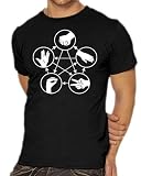 Big Bang Theory - stone paper scissors lizard spock T-Shirt S-XXXL diff. Color