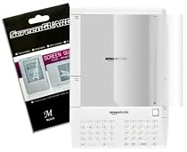 Amazon Kindle Electronic book Reading Device Premium Clear Reusable LCD Screen Protector with Lint Cleaning Cloth By Ikross