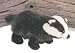 13" Bean Bag Badger