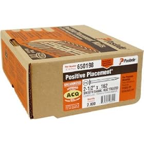 Paslode 650381 Round Head 2-Inch by .113-Inch by 30 Degree Paper Tape Collated Ring Shank Hot... by Paslode