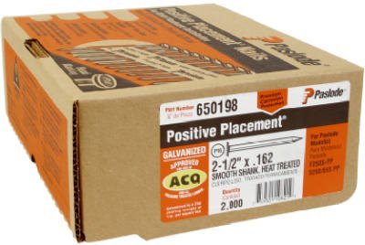 Tools: Paslode 650381 Round Head 2 Inch by .113 Inch by 30 Degree Paper Tape Collated Ring Shank Hot Dipped Galvanized Framiing Nail  2,000 per Box 