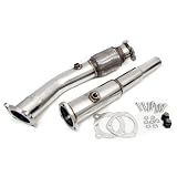99-05 Volkswagen Golf Gti Jetta Beetle 1.8t Turbo Stainless Steel Downpipe Exhaust 00... by AutoGrimmig