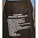 CK Products Brown Expression Cooking Apron "15 ExcUnited Stateses For Eating Chocolate . . . "