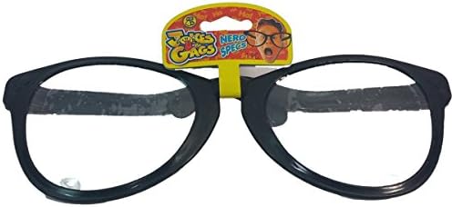 Gags & Jokes Huge Nerd Glasses/Specs Black Frame Funny Costume Novelty