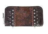 American West Ladies' Zip-Around Western Wallet Assorted Colors and Styles