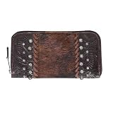 American West Ladies' Zip-Around Western Wallet Assorted Colors and Styles by American West
