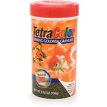 Tetra ColorFin Sinking Granules – 3.52 oz.