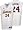 Kobe Bryant Los Angeles Lakers White Replica Adidas NBA Jersey - Small
