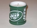 NEW YORK JETS Team Logo Embossed Scented Decorative Votive Candle