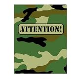 Camouflage Invitations 8ct