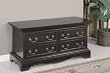 Antique Black Over Terra Cotta Cedar Chest By Powell Furniture