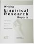 Writing Empirical Research Reports