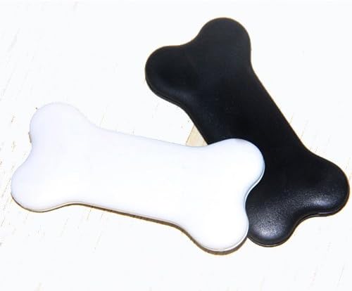 2-piece Bone Shape Toothpaste Dispenser Squeezer Bathroom-Black+white