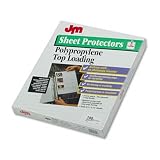 ESSELTE PENDAFLEX CORP. / Top-loading clear poly archival quality sheet protectors, heavy gauge, 100/box / ESS06550 / Sold as 1 Box / Mfr Part # 06550 \*/ Top-loading clear poly archival quality sheet