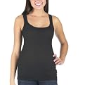 Juniors' Mossimo Supply Co. Long and Lean Tank - Ebony