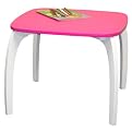 RiverRidge Kids White/Pink Table w/Pink Top